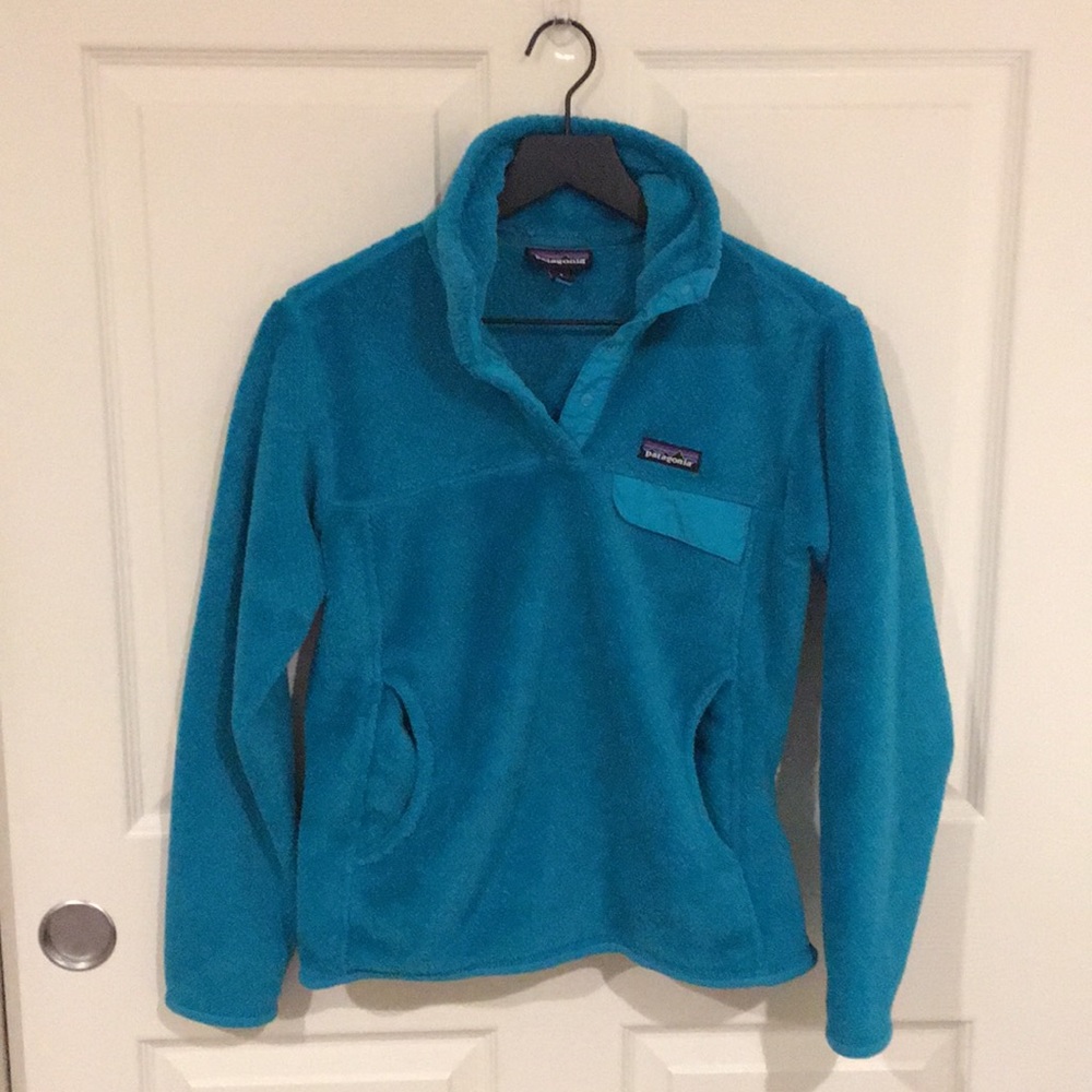 Patagonia womens half button up sweater